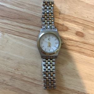 Charming Charlie gold and silver watch